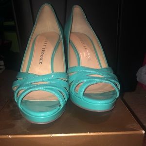 Light blue heels